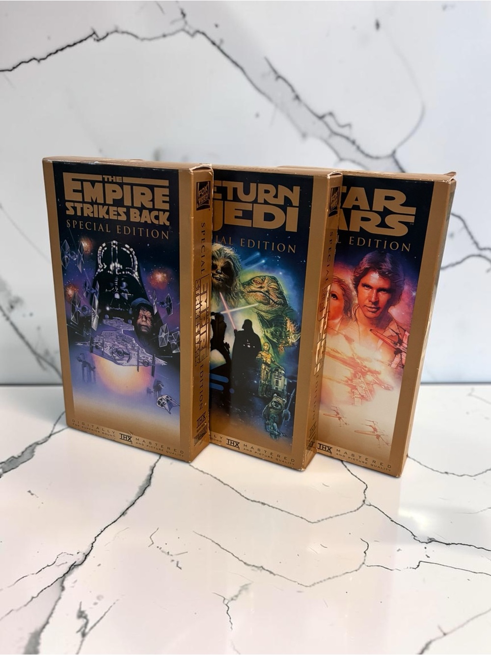Fox Video Star Wars Trilogy Special Edition VHS Set